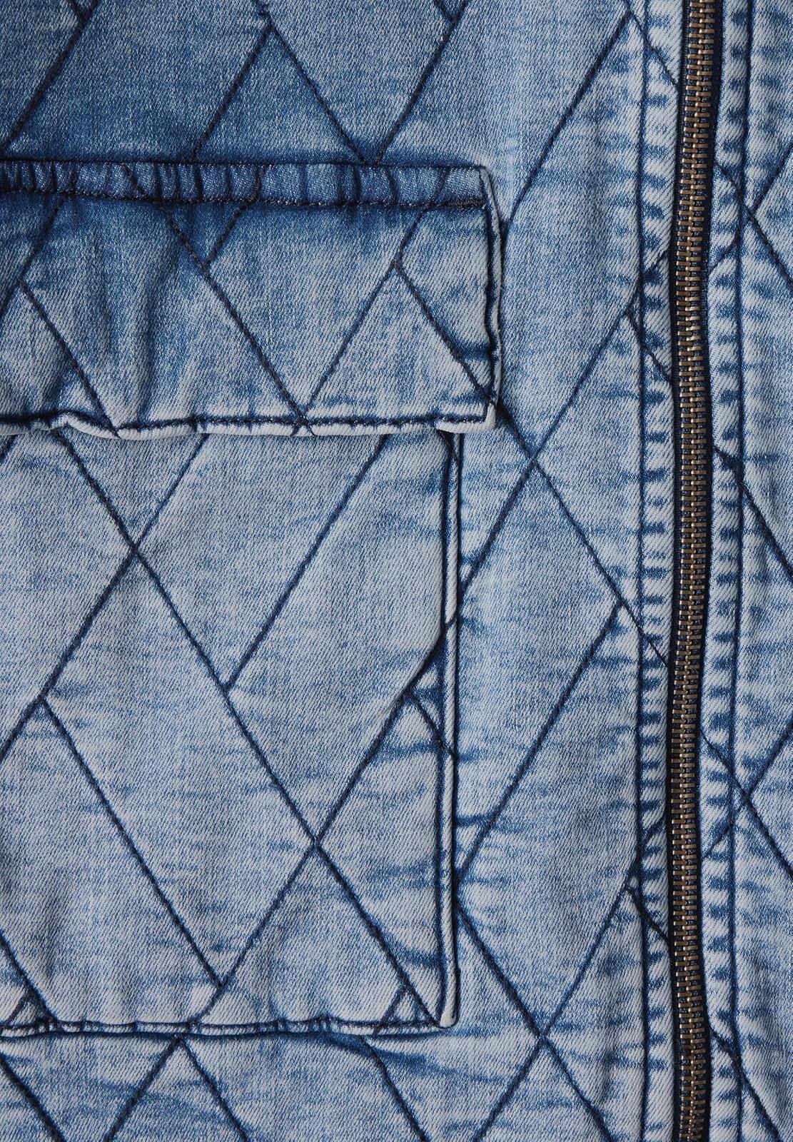 Жіноча стьобана джинсова куртка Cecil, фото №5