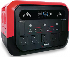 Зарядна станція Bimson Power BP2400PPS 4800 Вт / 2400 Вт / 2048 Вт*год / LiFePO4 / Швидка зарядка - Фото 1