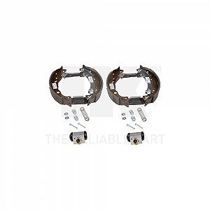 Комплект гальмівних колодок NK 442371101 для CITROËN PEUGEOT задня вісь - Фото 1