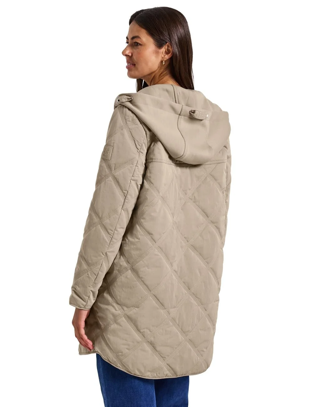 Женское стеганое пальто с капюшоном, фото №2