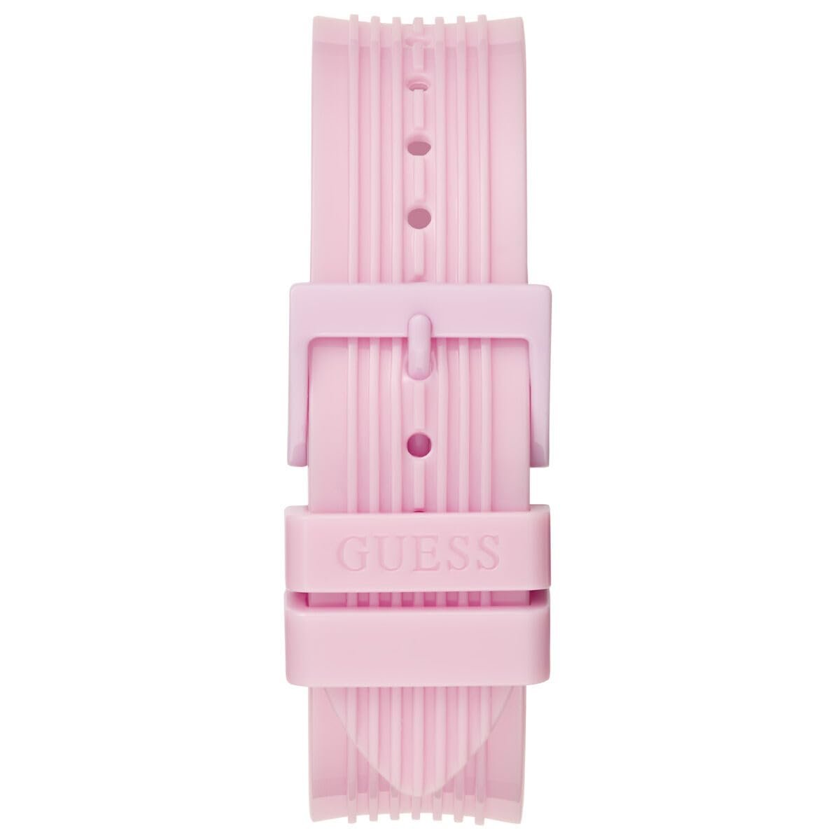 Женские аналоговые кварцевые часы GUESS Modern GW0438L7 с браслетом из нержавеющей стали, розовые, фото №3 Женские аналоговые кварцевые часы GUESS Modern GW0438L7 с браслетом из нержавеющей стали, розовые, фото №3
