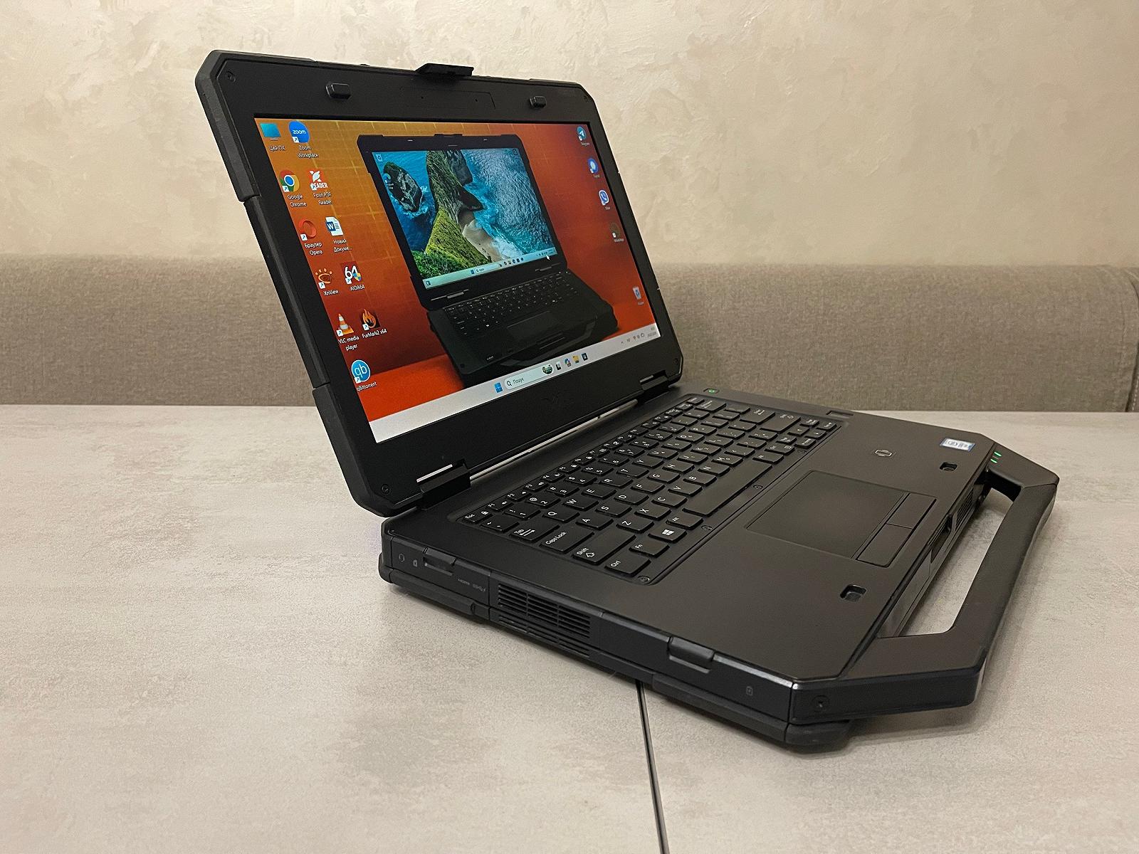 Захищений ноутбук Dell 5414 Rugged, 14" FHD IPS, i7-6600U, 16GB, 256GB SSD, 4G LTE, фото №3