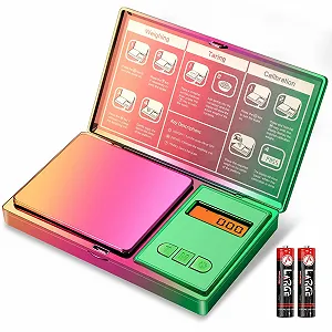 Ваги кишенькові Digital Pocket Scales 300 г/0.01 г Rainbow Mini Iridescent - Фото 1