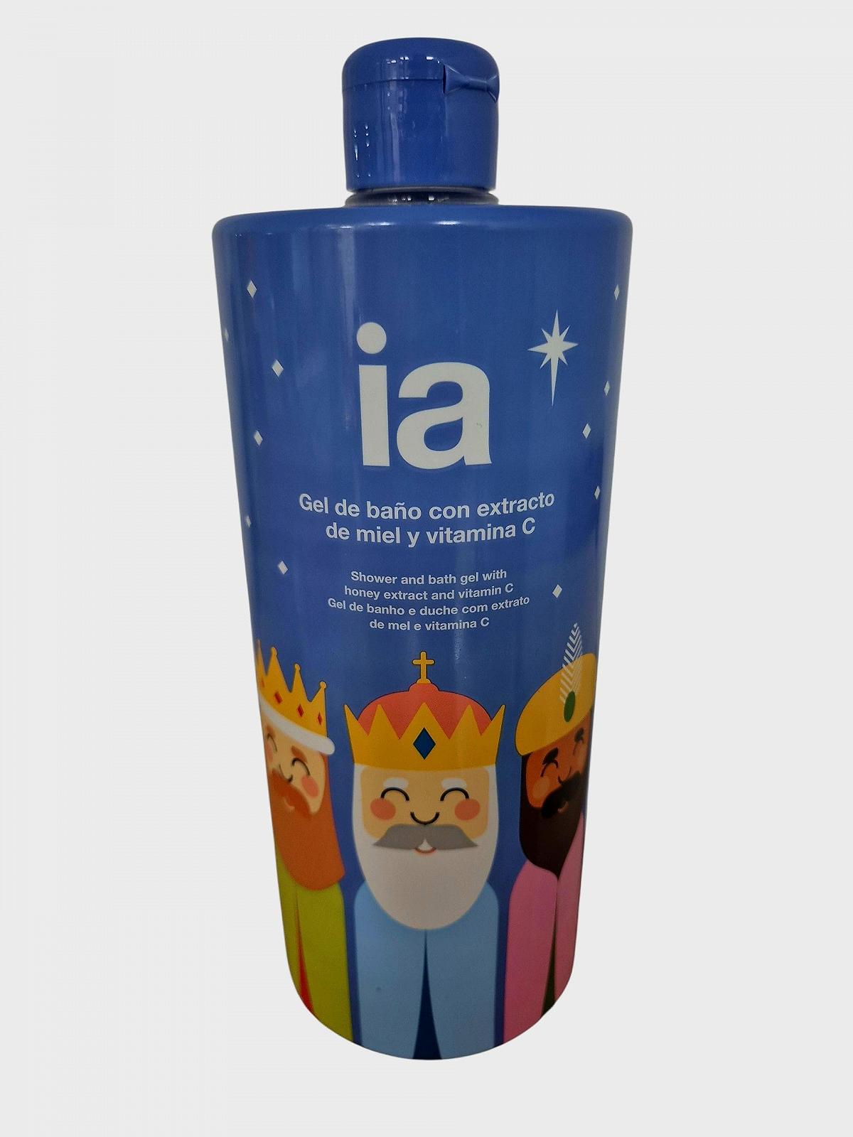 Гель для душу Interapothek Special Christmas - Holy Kings з екстрактом меду та вітаміном C 1000 мл, фото №1