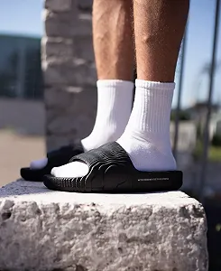 Шльопанці Adidas Adilette 22 Black - Фото 1