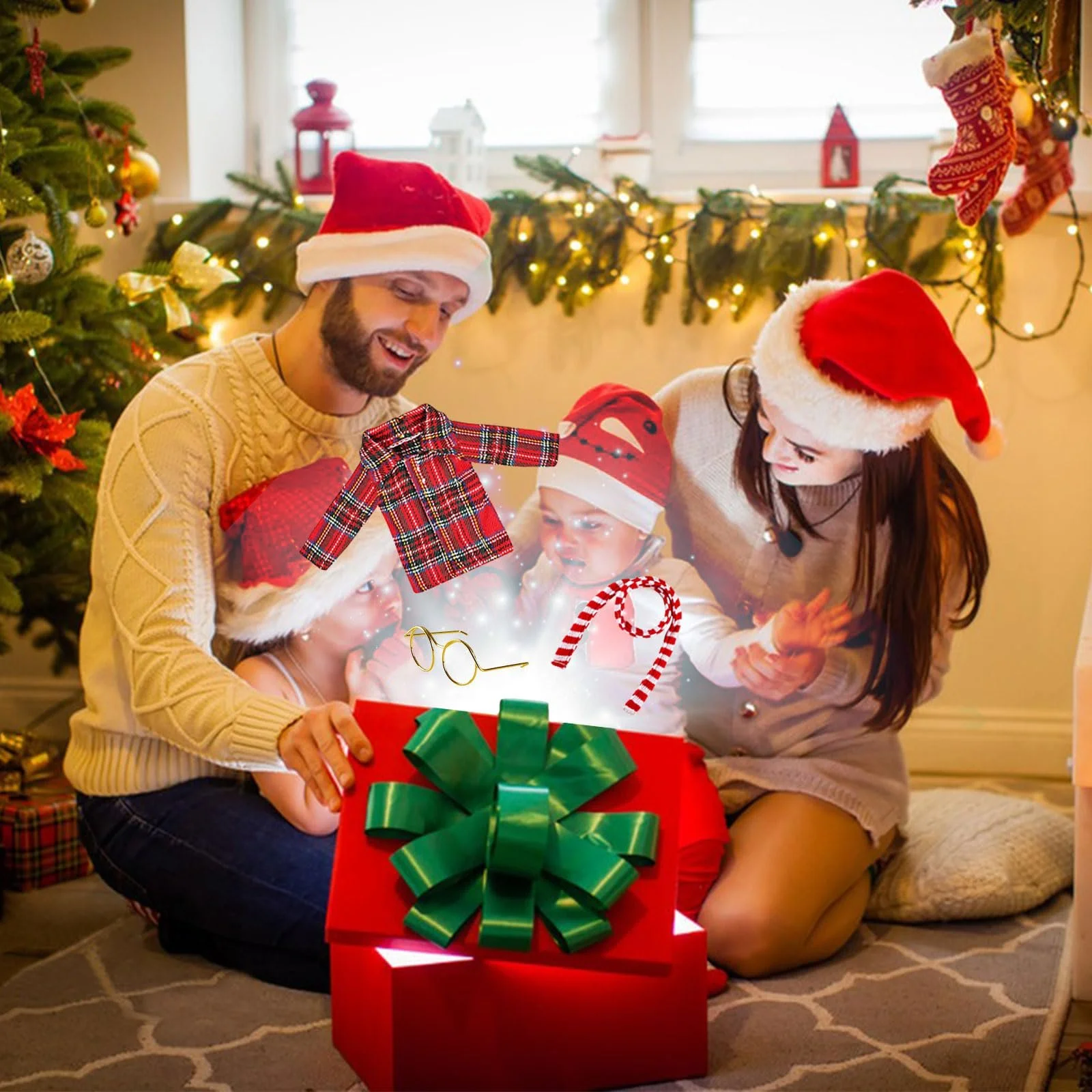 Рождественская Одежда для Мини Кукол, фото №7