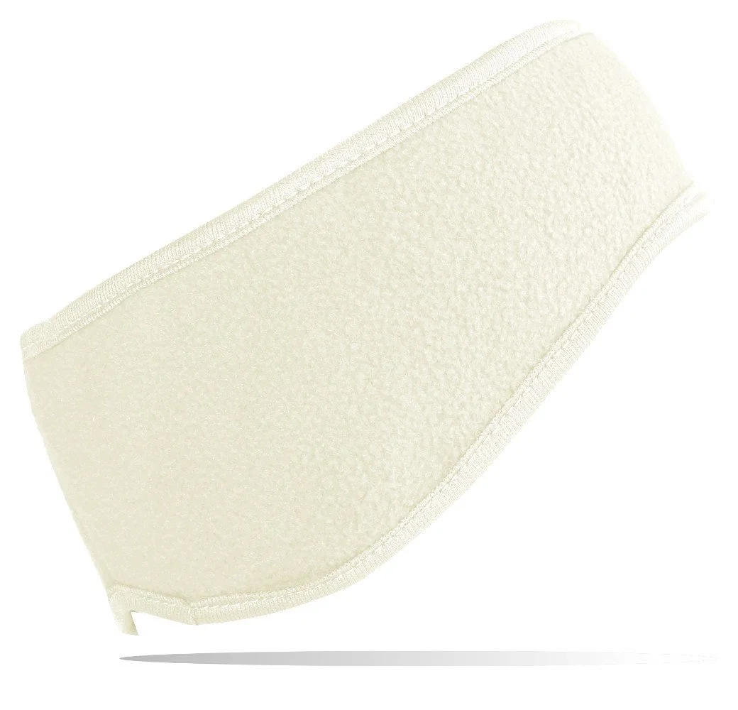 Унісекс Флісова Пов'язка на Голову OS002 Білий, фото №1