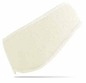 Унисекс Флисовая Повязка на Главу OS002 Белый - Фото 1