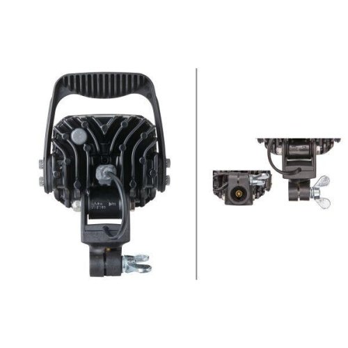 Рабочая фара HELLA 1GA 995 606-141, фото №2