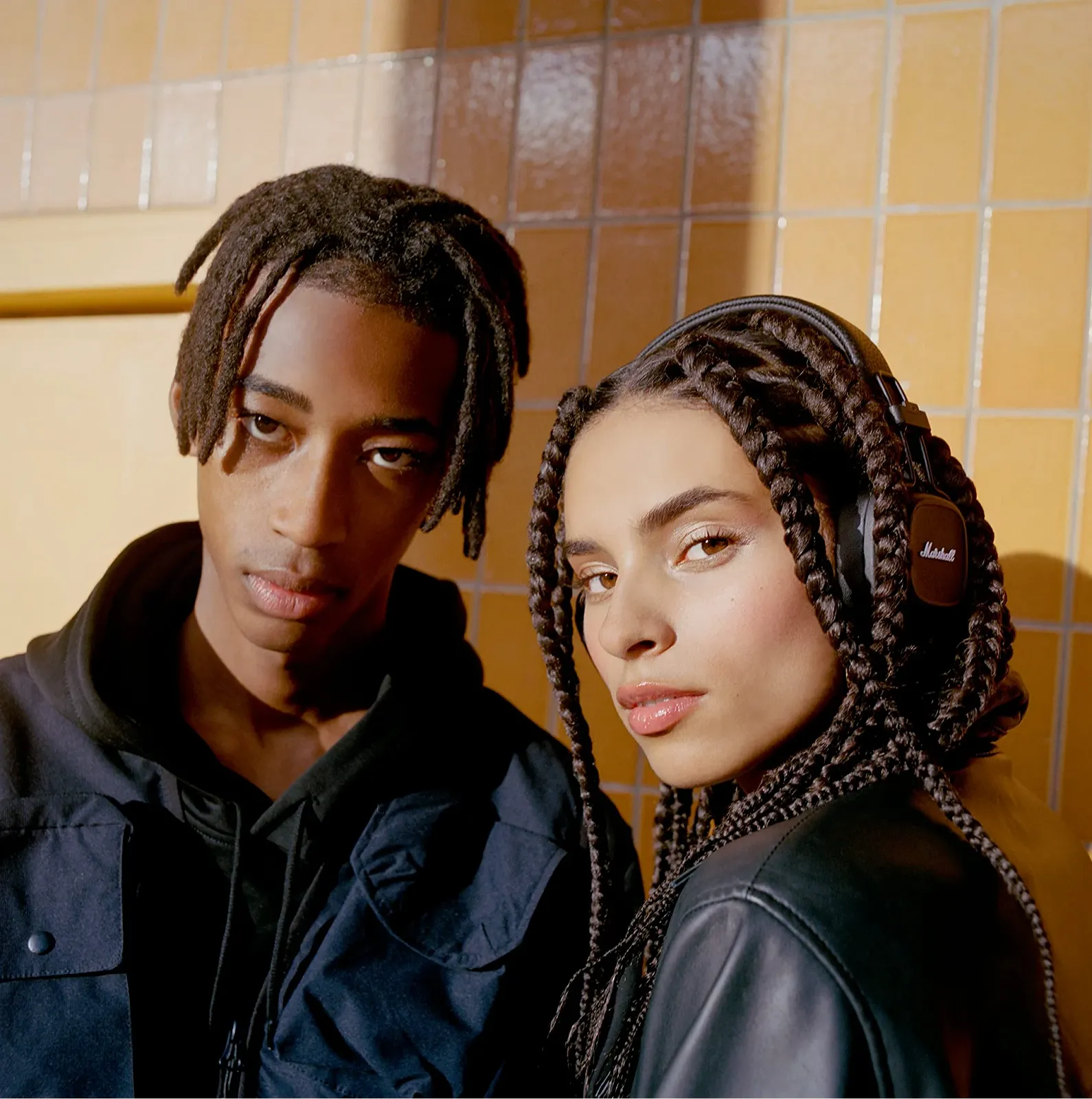 Беспроводные наушники Marshall Major IV / Bluetooth 5.0 / Активное шумоподавление / До 80 часов работы от кейса / Черные, фото №3