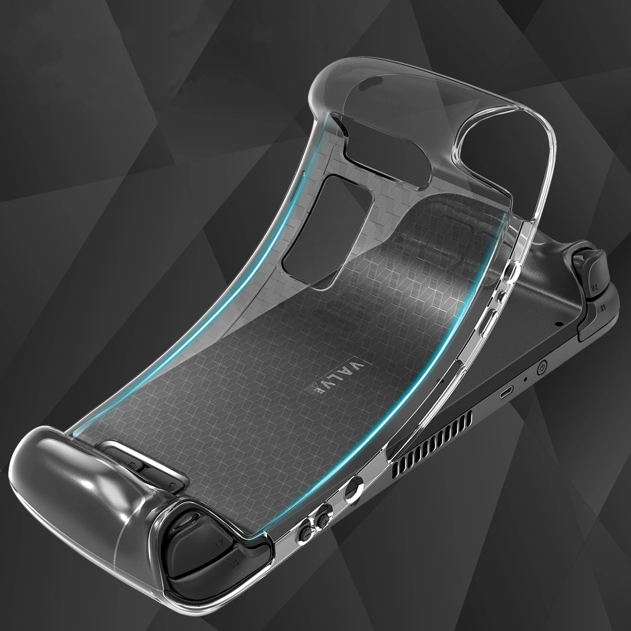 Защитный чехол бампер c TPU премиум-класса HeysTop для Steam Deck, фото №2