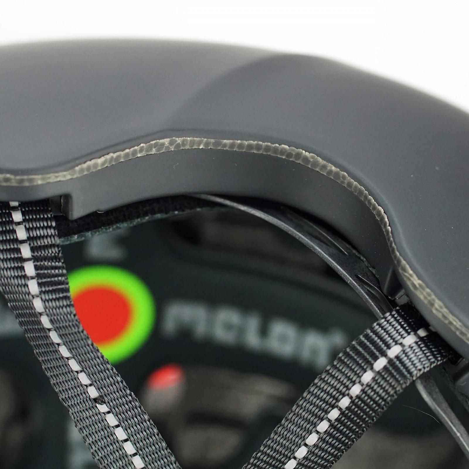 Шолом велосипедний Melon E-Series з освітленням, переднім і заднім ліхтарем, магнітною застібкою, індивідуальним регулюванням, фото №7