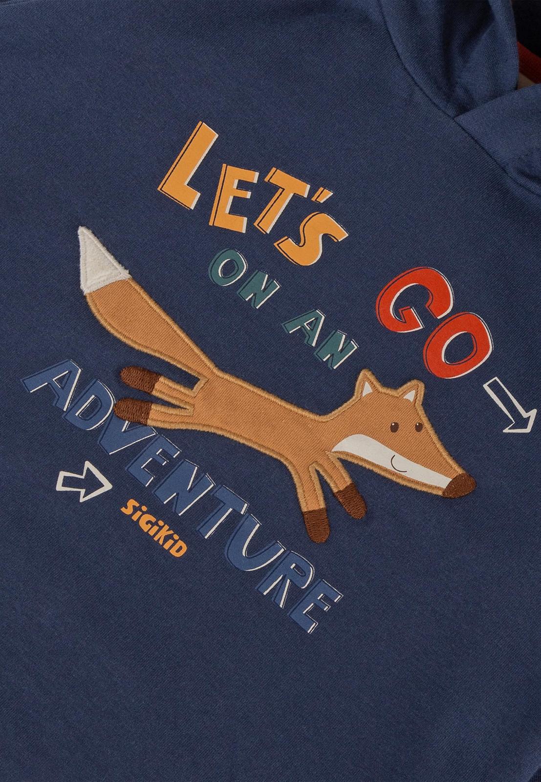 Свитшот Sigikid Mini Wild Fox для мальчиков, фото №3