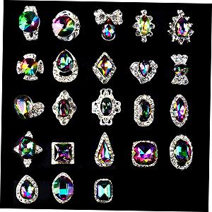 Стрази для нігтів Healeved synthetic.ua - Фото 1