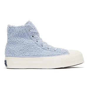 Кеди Converse CTAS Lift Hi жіночі Black/White synthetic.ua - Фото 1