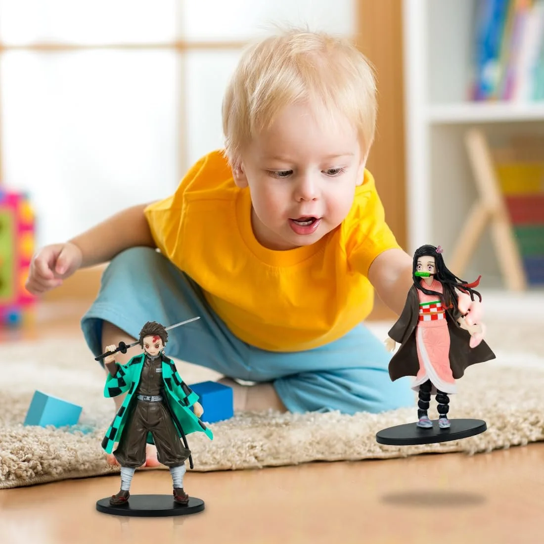 Набор фигурок Statue 2 шт. 15 см Waterproof, фото №5