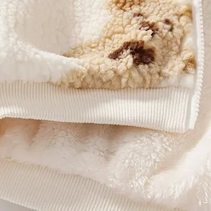 Флісова куртка Teddy для дівчинки, дитяча, плюшева куртка synthetic.ua - Фото 1