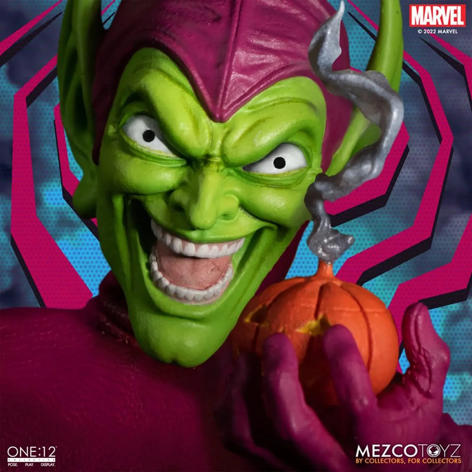 Фігурка Mezco Marvel Green Goblin One:12 Deluxe Edition, фото №2