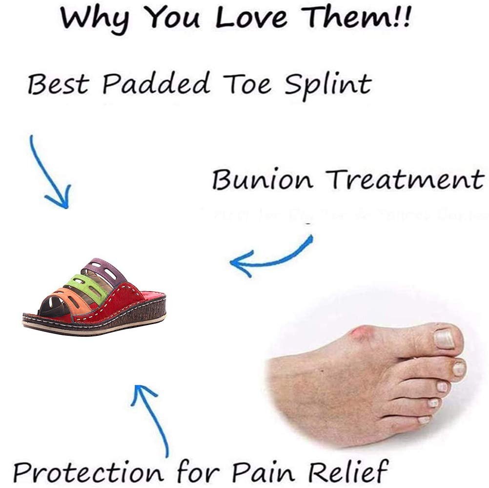 Женские Шлепанцы на платформе для коррекции большого пальца стопы, фото №4 Женские Шлепанцы на платформе для коррекции большого пальца стопы, фото №4