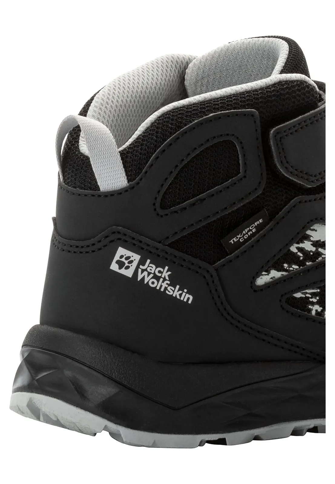 Черевики для ходьби Jack Wolfskin Woodland 2 Texapore Mid Vc K, унісекс, дитячі, фото №9