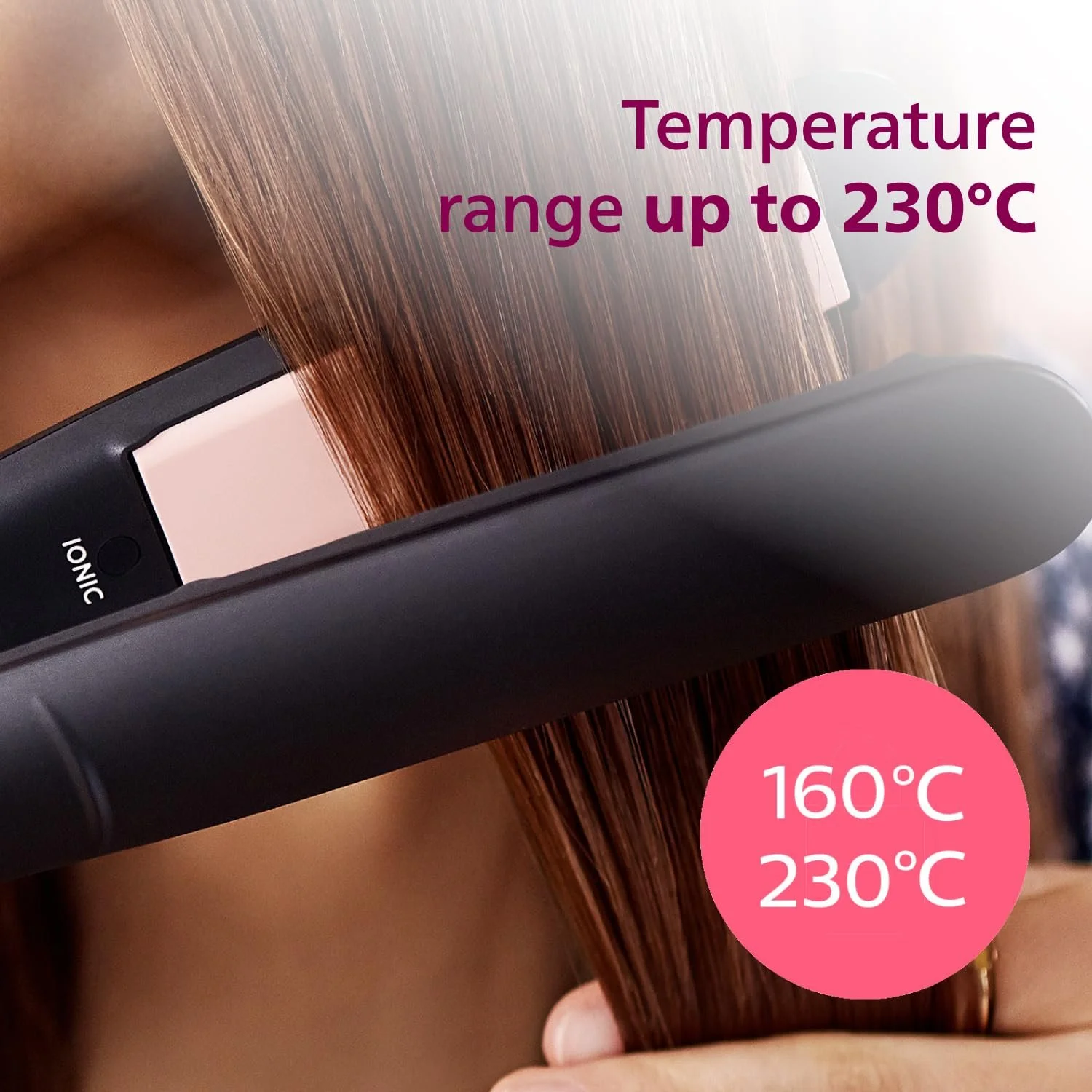 Выпрямитель для волос Philips Essential BHS 00 керамический с кератином, фото №6 Выпрямитель для волос Philips Essential BHS 00 керамический с кератином, фото №6