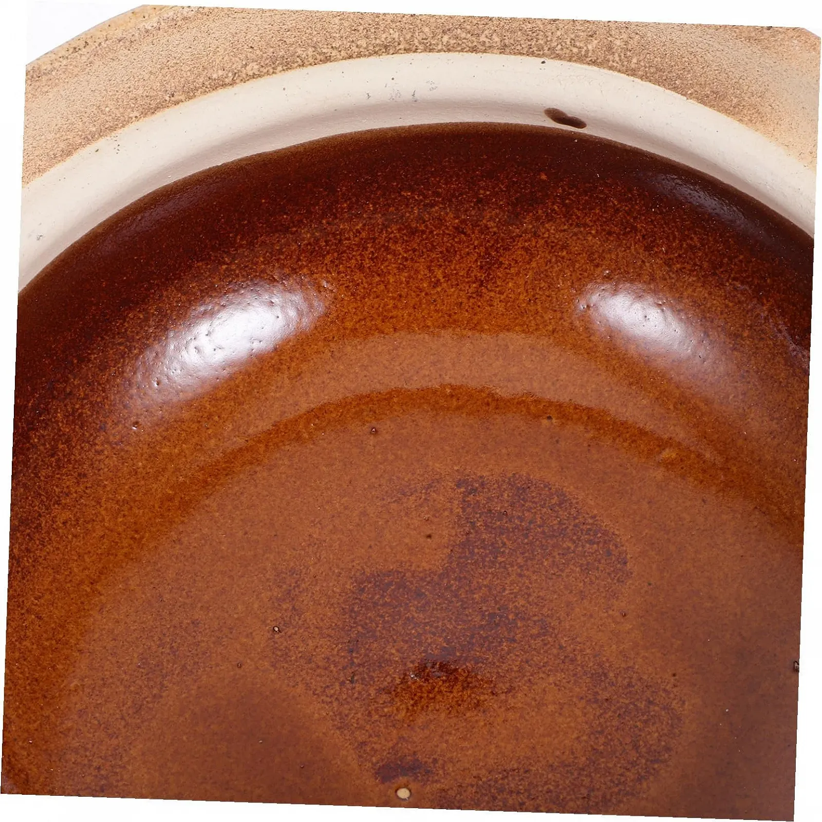 Глиняный горшок BESPORTBLE керамический традиционный китайский с ручкой термостойкий, фото №8