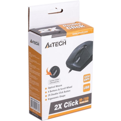 Мышка A4Tech OP-730D Black, фото №6