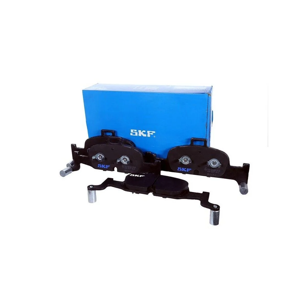 Комплект тормозных колодок, дисковый тормоз SKF VKBP 80277 для AUDI, передняя ось, фото №1