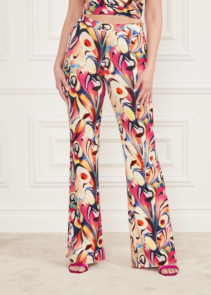 Женские брюки с принтом Marciano by Guess Разноцветные - S, фото №1