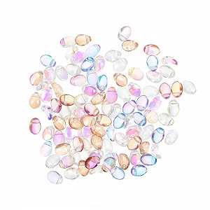 Патч для маникюра PLAFOPE 100 штук, блестки, бриллианты для ногтей, цветные кристаллы - Фото 1