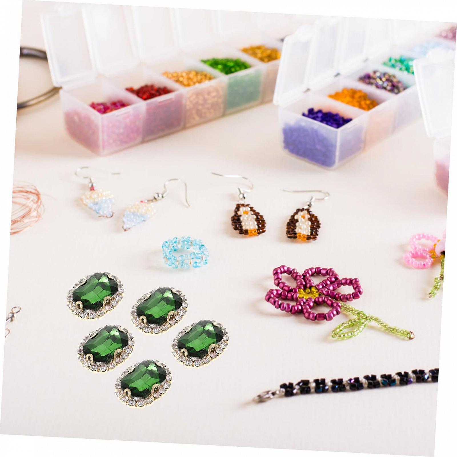 Набор страз из стекла 20 шт. для платьев, изысканные маленькие стразы, декор для одежды, медные стразы для шитья, чехол для мобильного телефона, изделия, фото №7