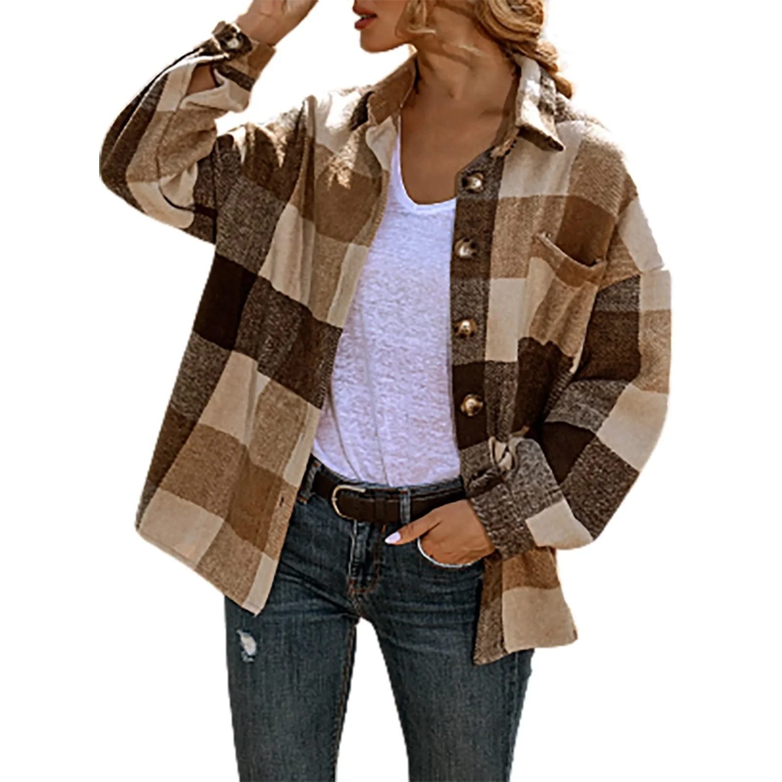 Пальто Yowablo Женское Весна Осень, фото №1 Пальто Yowablo Женское Весна Осень, фото №1