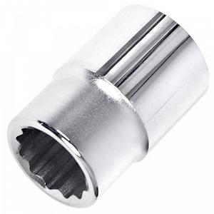 HANS Торцевая головка 3/4"DR 12-гр. 24 мм 6402M24 6402М24 synthetic.ua - Фото 1