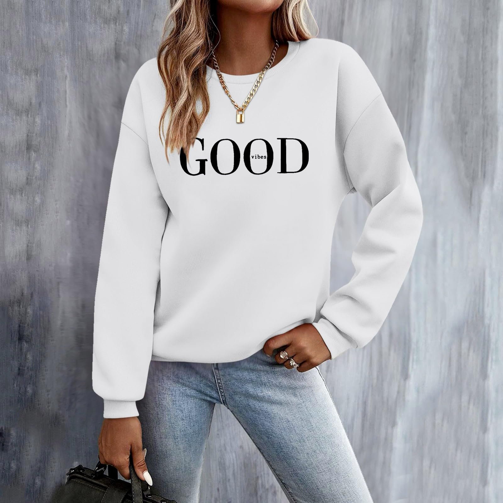 Женский свитшот NNGOTD Базовый с длинными рукавами и круглым вырезом Хлопковый джемпер Осенне-зимний Повседневные топы с длинными рукавами Элегантная блузка Зимний повседневный женский джемпер oversize для леггинсов, фото №2 Женский свитшот NNGOTD Базовый с длинными рукавами и круглым вырезом Хлопковый джемпер Осенне-зимний Повседневные топы с длинными рукавами Элегантная блузка Зимний повседневный женский джемпер oversize для леггинсов, фото №2