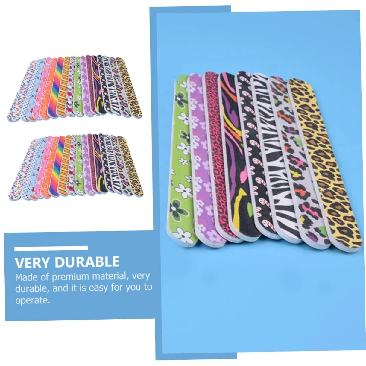 Пилочки для ногтей PACKOVE двухсторонние для маникюра, фото №6 Пилочки для ногтей PACKOVE двухсторонние для маникюра, фото №6