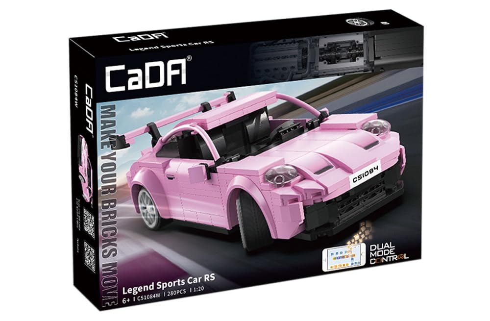 CaDA - Легенди Спортивний автомобіль RS - 280 елементів - C51084W, фото №5