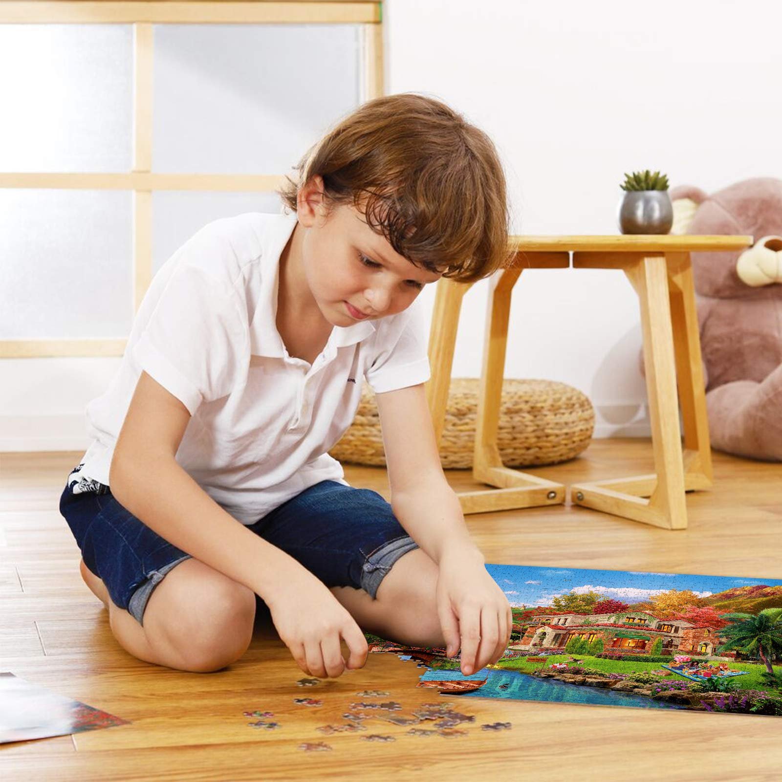 Пазл Impossible Puzzle Romantic Holiday Homes 1000 деталей 14+ Різнокольоровий, фото №7