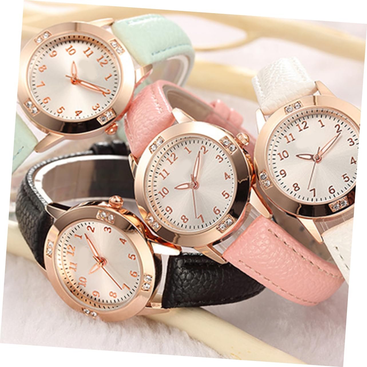 Часы Healvian Женские Водонепроницаемые Классический Элегантный, фото №5