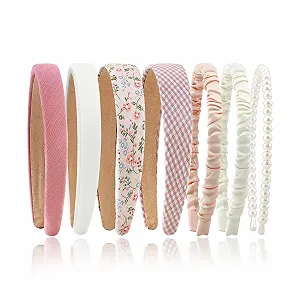 Набір обручів на голову для жінок 7 шт - Фото 1