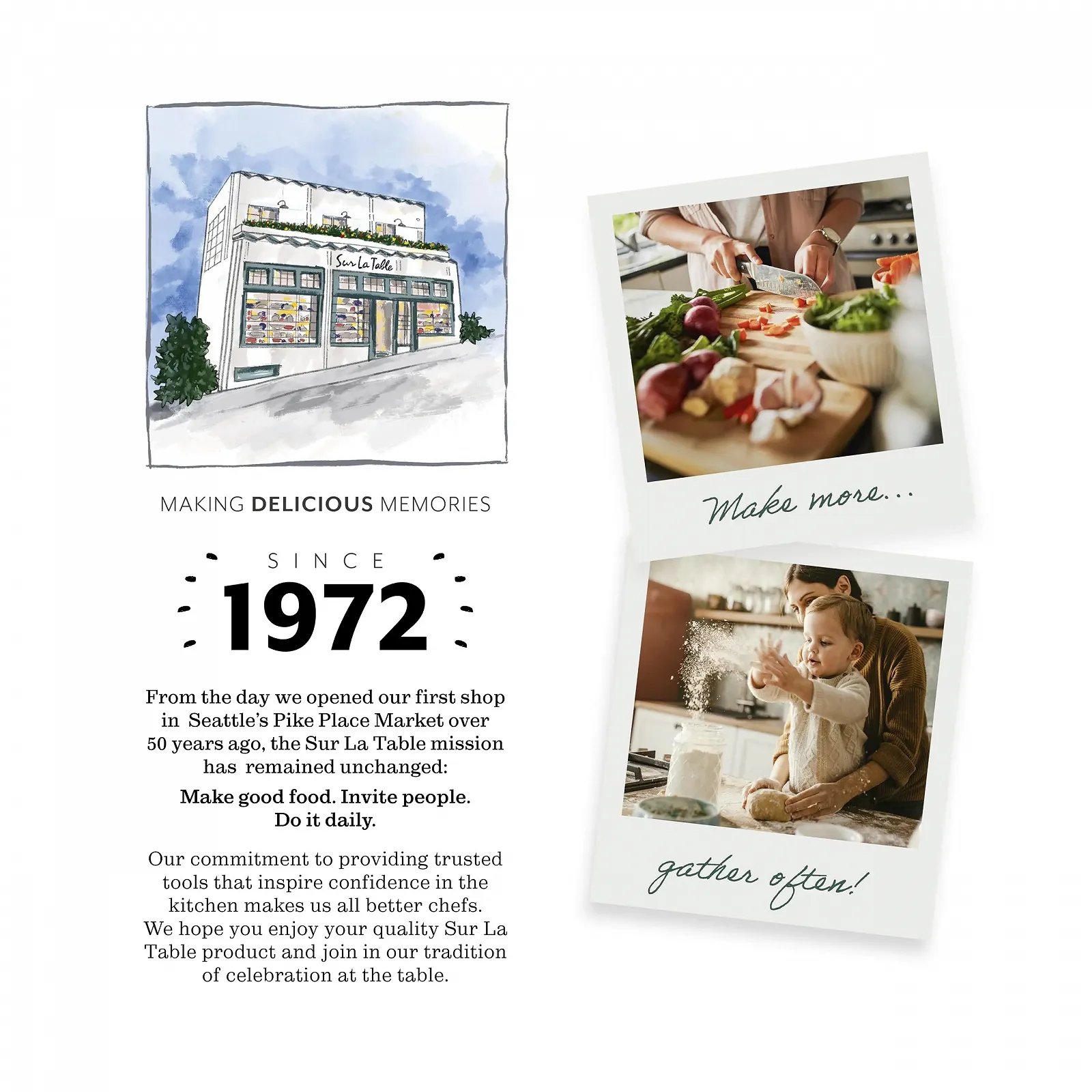 Кастрюля Sur La Table 24 см трехслойная из нержавеющей стали с крышкой из закаленного стекла индукционная, фото №7