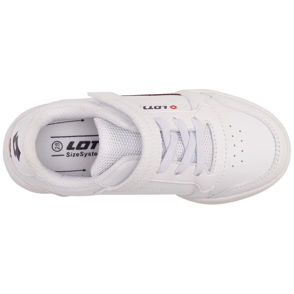 Кроссовки Lotto Nandu K Unisex для детей Stylecode: 2600310K черно-белые, фото №5 Кроссовки Lotto Nandu K Unisex для детей Stylecode: 2600310K черно-белые, фото №5