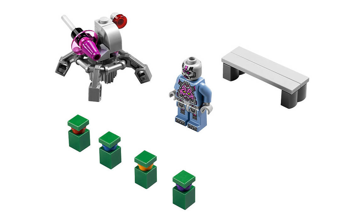 Детский конструктор LEGO Раритет Ninja Turtles Стрельба по черепахам Крэнга (30270), фото №2