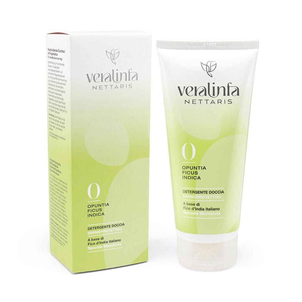 Гель для душу Veralinfa Nettaris Skin Protection на основі опунції, фото №1 Гель для душу Veralinfa Nettaris Skin Protection на основі опунції, фото №1