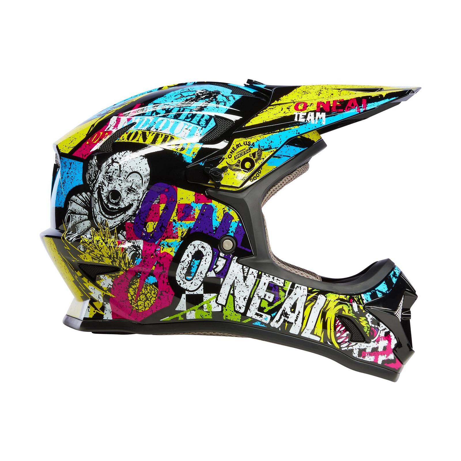 Шлем O'Neal, полнолицевой, горный, MTB, DH, FR, Sonus, ABS-оболочка, магнитная застежка, для взрослых, фото №5