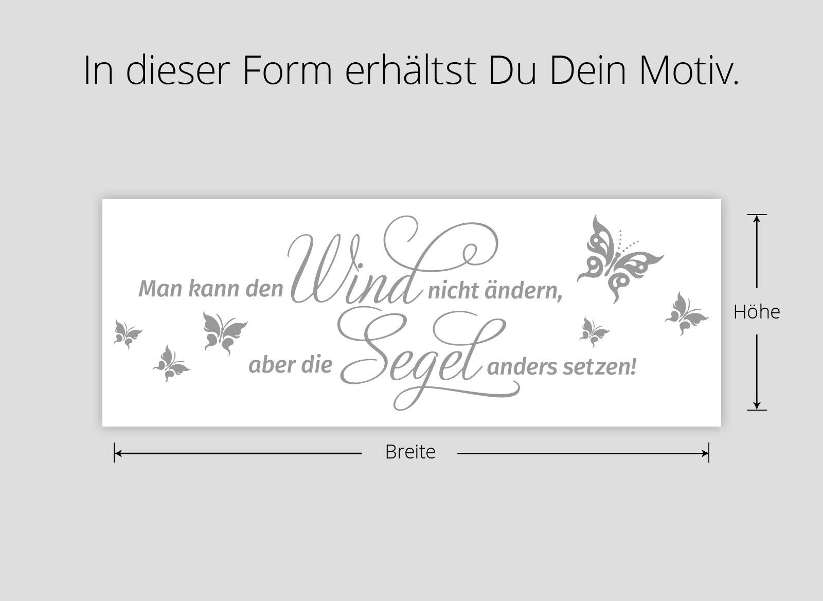 Наклейка на стіну Gran Dora W1236 Quote «Man Cannot Change The Wind...», фото №4 Наклейка на стіну Gran Dora W1236 Quote «Man Cannot Change The Wind...», фото №4