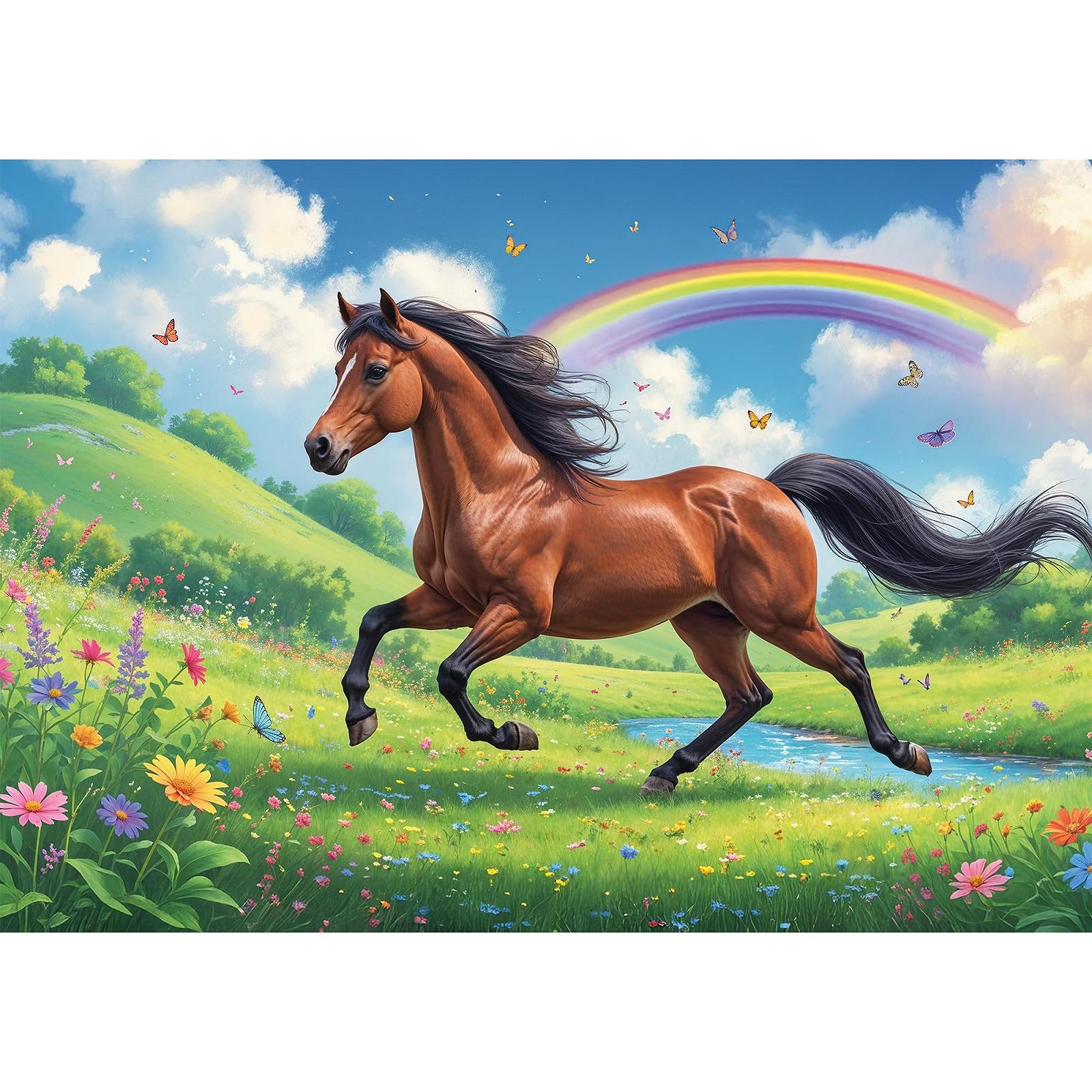 Пазл Trefl Родина Трефликів Dignified Horse 200 елементів, фото №2