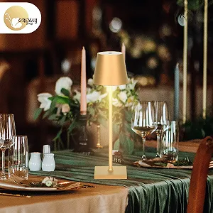 Настільна лампа LED для читання та робочого столу бездротова акумуляторна складна чорна synthetic.ua - Фото 1