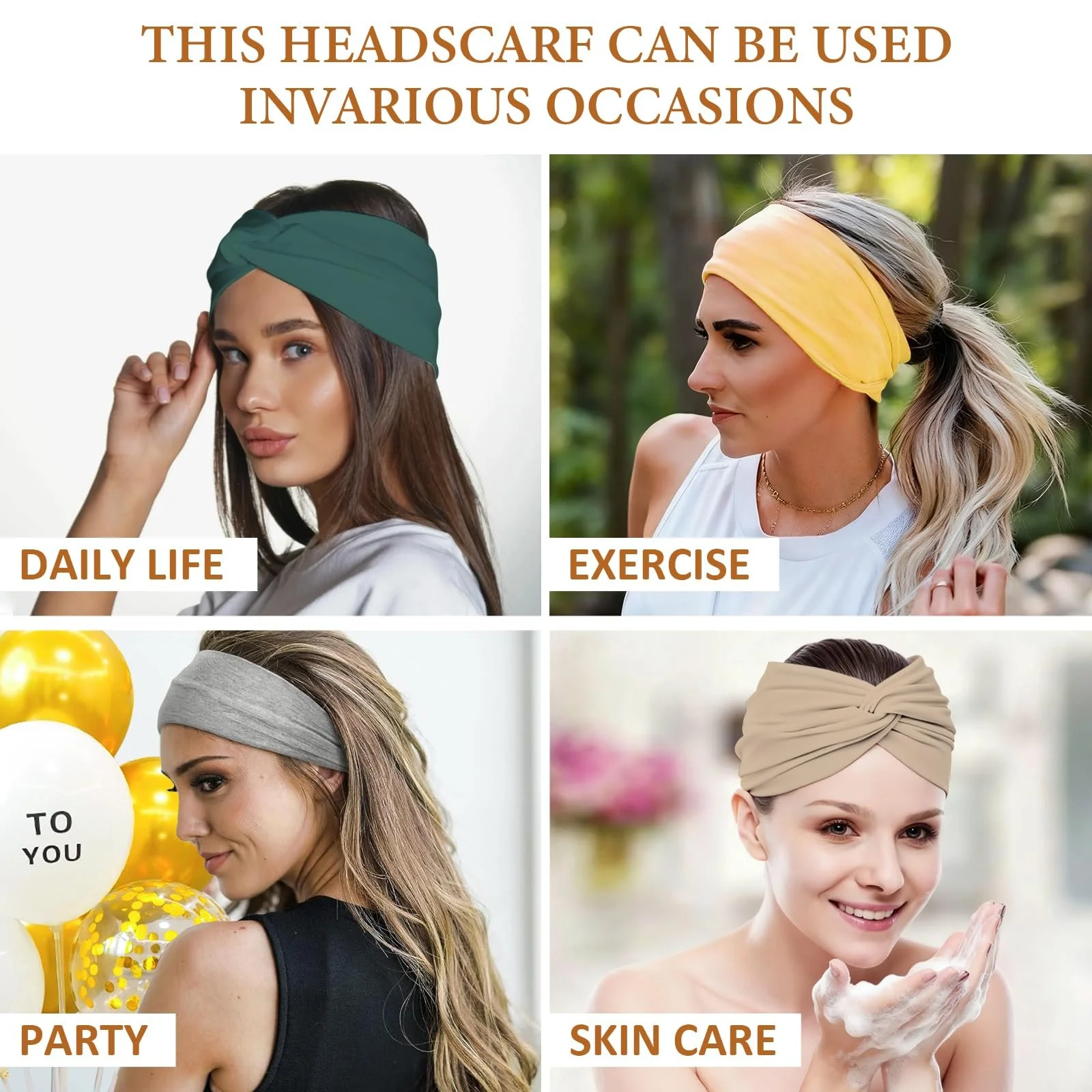 Жіноча широка пов'язка для волосся, фото №7