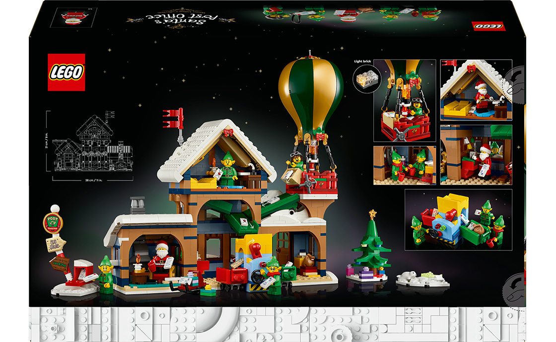 Конструктор Лего LEGO Icons Поштове відділення Санти (10339), фото №3