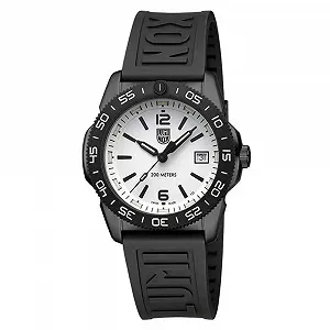 Часы Luminox Мужские Аналоговые Кварцевый Механизм Swiss XS.3127M С каучуковым ремешком, черный, ремешок synthetic.ua - Фото 1